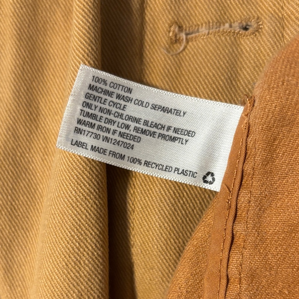 Universal Thread Western Tan Barn Jacket Trench C… - image 6